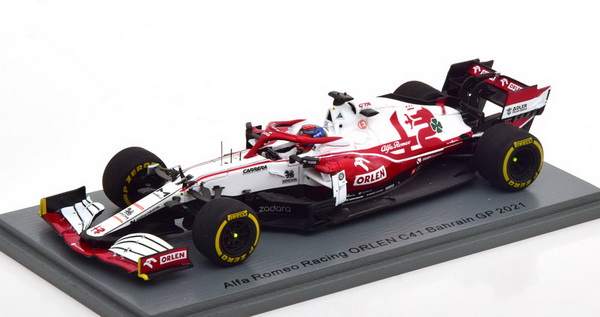 Модель 1:43 Alfa Romeo Racing ORLEN C41 №7 Bahrain GP (Kimi Räikkönen)