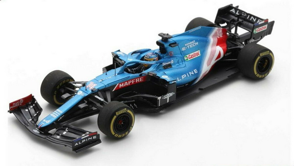Модель 1:43 Alpine A521 №14 Alpine F1 Team Bahrain GP (Fernando Alonso)