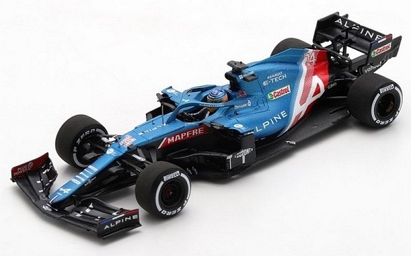 Модель 1:43 Alpine A521 №14 GP Hungary (Fernando Alonso)