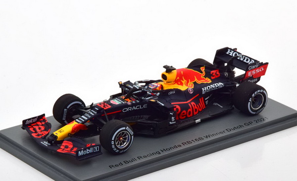 Oracle Red Bull Racing Honda RB16B №33 Winner Dutch GP (Max Verstappen) S7686 Модель 1:43