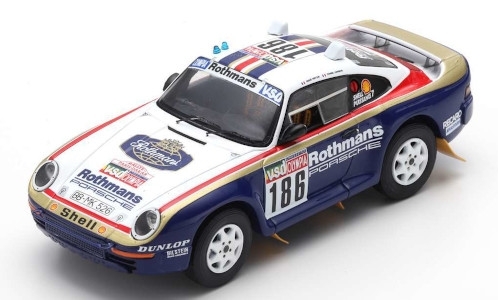 Модель 1:43 Porsche 959 #186 Paris Dakar 1985 R. Metge - D. Lemoine