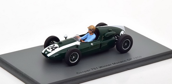 Cooper T51 №24 Winner Monaco GP, World Champion (Jack Brabham)