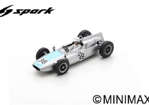 Модель 1:43 Cooper T53 №38 German GP (Bernard Collomb)