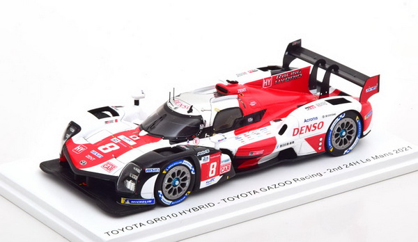 Модель 1:43 Toyota GR010 Hybrid #8 TOYOTA GAZOO Racing 2nd 24H Le Mans 2021