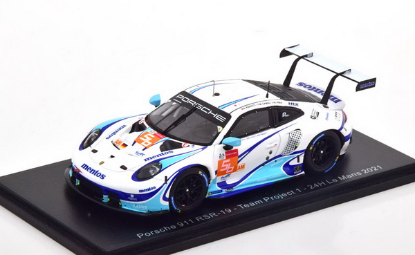 Модель 1:43 Porsche 911 RSR-19 №56 Team Project 1 24h Le Mans (E.Perfetti - M.Cairoli - R.Pera)