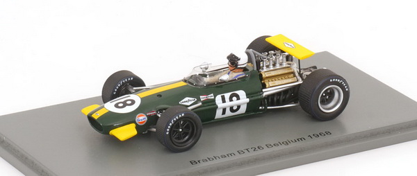Brabham BT26 №18 Belgium GP 1968 Jack Brabham
