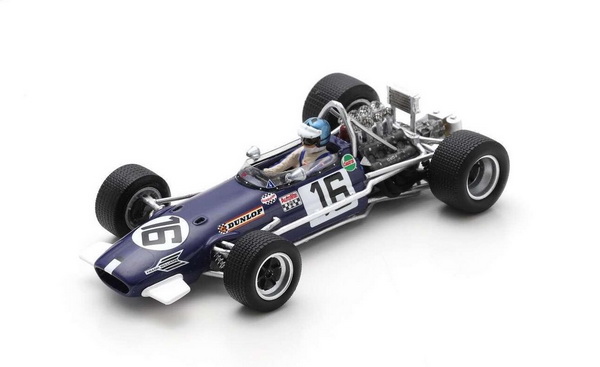 Модель 1:43 Brabham BT26A N 16 2nd Monaco GP 1969 P.Courage