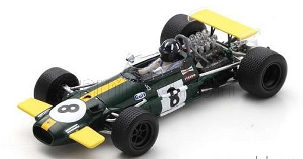 Модель 1:43 Brabham Bt26a №8 British GP 1969 G.Hill