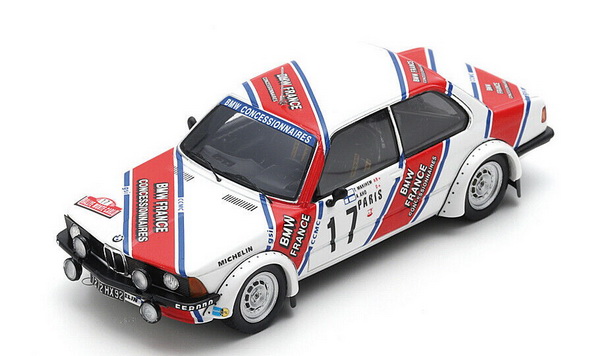 bmw 320 #17 gr.2 monte-carlo rally 1980 t. makinen - a. aho S8400 Модель 1:43