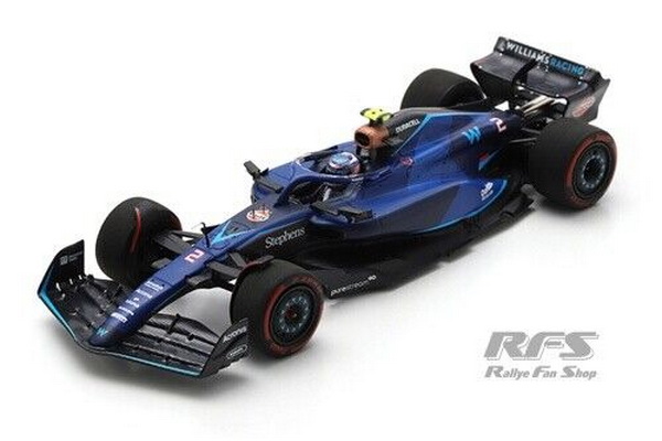 williams fw45 team williams racing n 2 bahrain gp 2023 logan sargeant - blue S8587 Модель 1:43