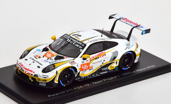 Porsche 911 RSR-19 №46 Le Mans (M.Cairoli - M.Pedersen - N.Leutwiler) S8648 Модель 1:43