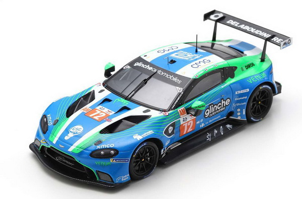 Aston Martin Vantage AMR 4.0l Turbo V8 Team Tf Sport N 72 24h Le Mans 2023 V.Hasse Clot - A.Robin - M.Robin - Blue