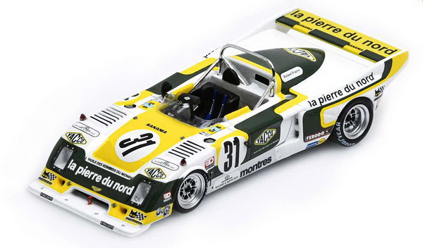 Chevron B36 2.0l S4 Team Societe Racing N 31 24h Le Mans 1978 M.Pignard - L.Roussiaud - L.Ferrier S9412 Модель 1:43