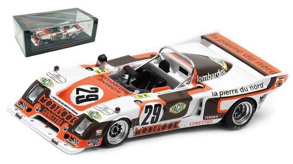 Модель 1:43 Chevron B36 2.0l S4 Team Societe Racing N 29 24h Le Mans 1978 M.Dubois - D.Gache - J.Sanchez