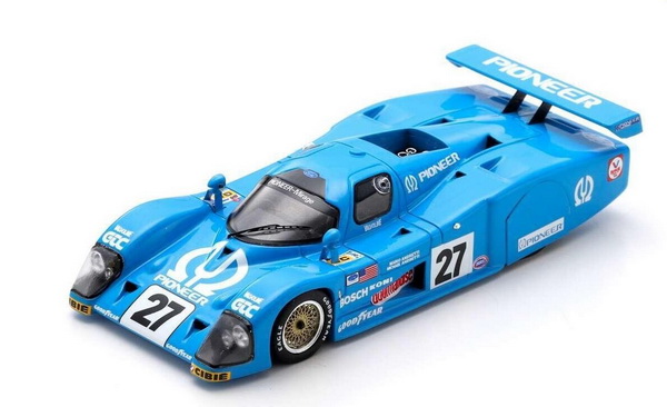 Mirage M12 4.0l V8 Team Grand Touring Cars Inc. N 27 24h Le Mans - 1982 - Mario Andretti - Micheal Andretti - Light Blue S9475 Модель 1:43
