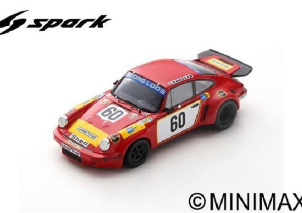 Porsche 911 Carrera RSR 3.0 №60 24h Le Mans (Toine Hezemans - M. Schrti) S9804 Модель 1:43