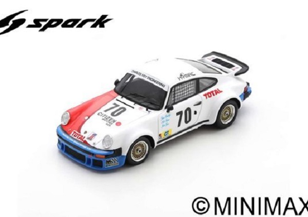 Porsche 934 №70 24h Le Mans (Jean "Beurlys" Blaton - Nick Faure - John Goss) S9822 Модель 1:43