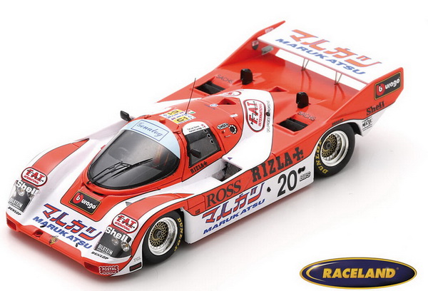Модель 1:43 Porsche 962 C №20 19th 24h Le Mans (M.Cohen-Olivar - T.Lee-Davey - G.Lavaggi)