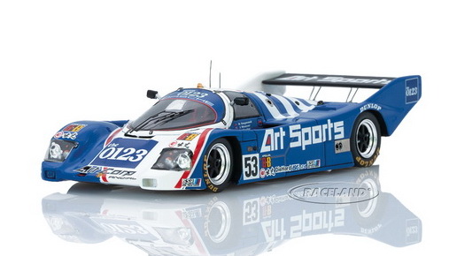 Модель 1:43 Porsche 962c 3.0l Turbo V6 Team Schuppan №53 24h Le Mans 1991 (H.Haywood - J.Weaver - W.Taylor)