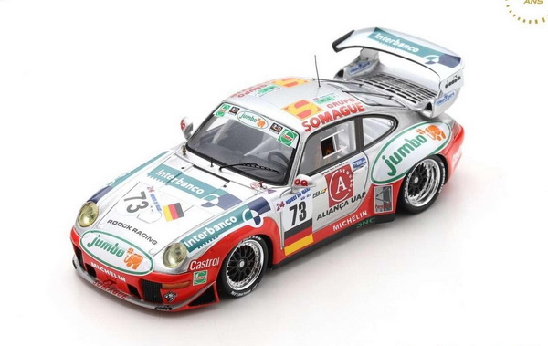 Porsche 911 993 Gt2 3.6l Turbo Team Roock Racing N 73 24h Le Mans 1997 M.Mello-Breyner - P.Bello-Breyner - T.Mello-Breyner
