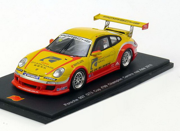 Модель 1:43 Porsche 911 (997) GT3 Cup №99 Carrera Cup Asia (Menzel)