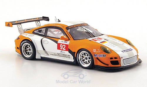Модель 1:43 Porsche 911 (997) GT3 R hybrid №92 ILMC, 1000km Zhuhai (J.Bergmeister)