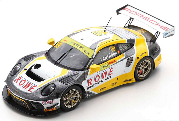Модель 1:43 Porsche 911 GT3 R №99, FIA GT World Cup Macau 2019 Vanthoor Limited Edition 500 pcs.