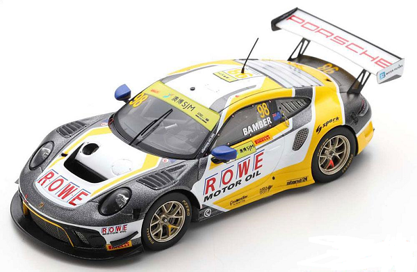 Модель 1:43 Porsche 911 GT3 R №98, FIA GT World Cup Macau 2019 Bamber Limited Edition 500 pcs