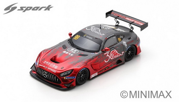 Модель 1:43 Mercedes-AMG GT3 N°99 Mercedes-AMG TORO Racing GT Cup Macau 2022 Raffaele Marciello