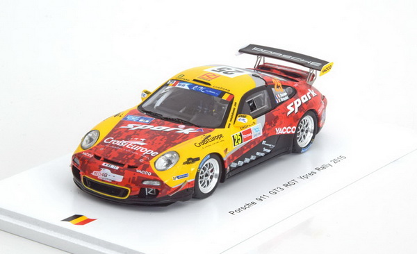 Модель 1:43 Porsche 911 (997 II) RGT №25, Rally d?Ypres (Romain Dumas)