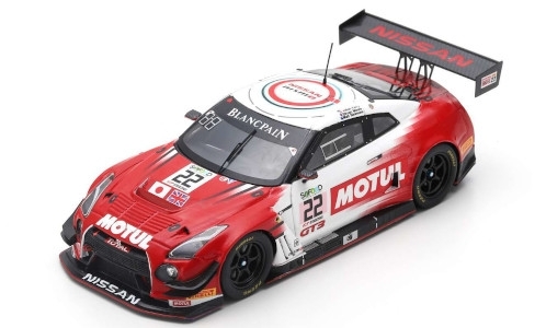 Модель 1:43 Nissan GT-R (R35) Nismo GT3 №22 «Motul» Team RJN Motorsport 24h Spa (Matt Parry - Struan Moore - Matt Simmons)