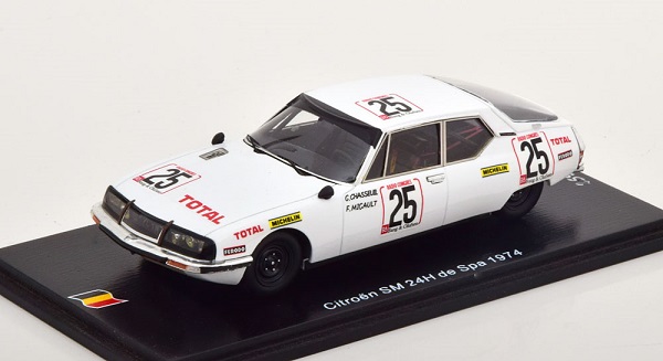 Citroen SM No.25, 24h Spa 1974 Chasseuil/Migault Limited Edition 300 pcs