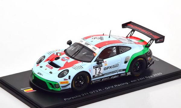 Porsche 911 GT3 R №12 GPX Racing 4th 24h Spa