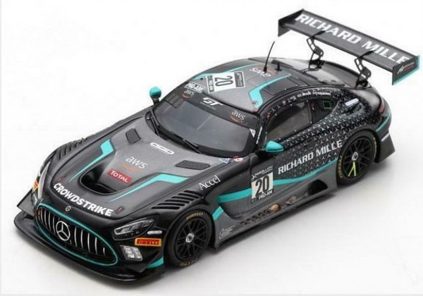 Модель 1:43 Mercedes-AMG GT3 №20 24h Spa (George Kurtz - Valentin Pierburg - Dominik Baumann - Colin Braun) (L.E.500pcs)
