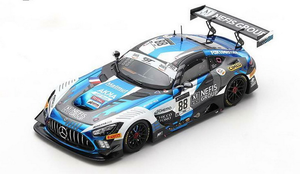Модель 1:43 Mercedes-AMG GT3 №88 Mercedes-AMG Team AKKA ASP 24h Spa