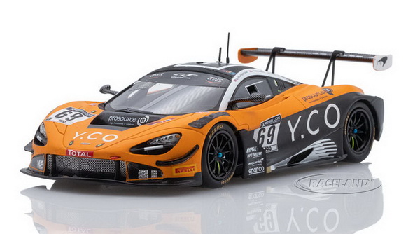 McLaren 720S GT3 №69 Optimum Motorsport 24h Spa (O.Wilkinson - J.Osborne - R.Bell) (L.E.500pcs)