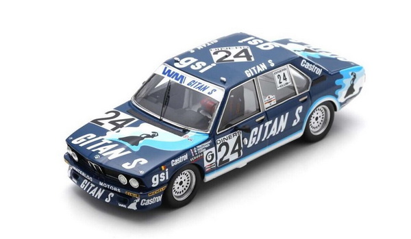 BMW 530 Gitanes №24 7th 24h Spa - 1981 (J.L.Trintignant - M.Hoepfner - A.Cudini - D.Bell) SB490 Модель 1:43