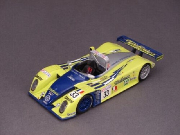 Reynard 2KQ Volkswagen ROC #33 Le Mans 2000 Deletraz - Kelleners - Terrien SCYD03 Модель 1:43