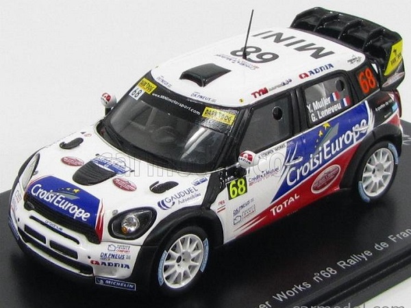 Модель 1:43 Mini John Cooper Works #68 Rally France 2012 Muller - Leneveu