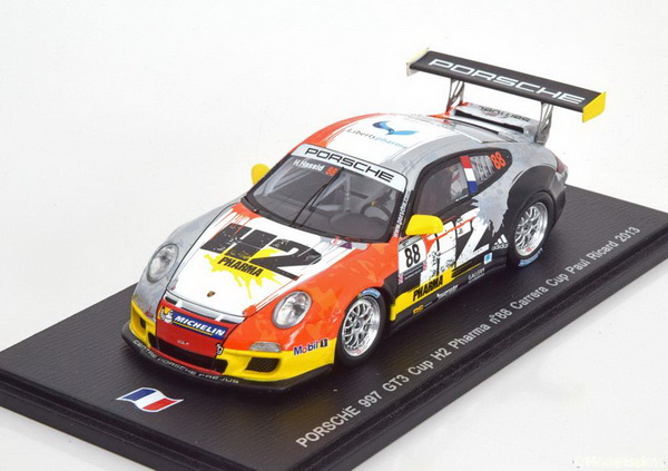 Модель 1:43 Porsche 911 (997) Cup №88, Porsche Cup 2013 Hassid