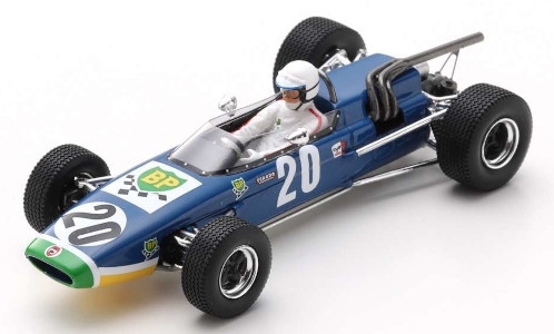 Модель 1:43 McLaren M4A, №20, Formula 2, GP Pau, 1968, G.Ligier