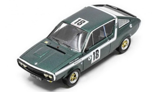 Модель 1:43 Renault R17 №18 Ronde Cevenole 1972 J.P.Nicolas