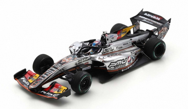 Модель 1:43 Dallara SF23 Toyota TRD01f Team P.mu/Cerumo Inging №39 Super Formula Season (2023) Sena Sakaguchi