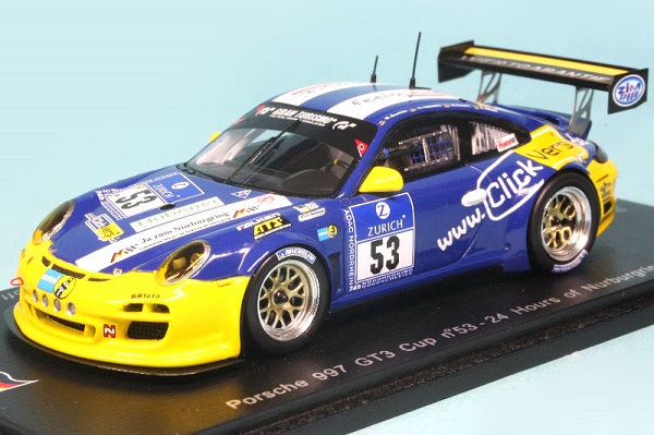 Модель 1:43 Porsche 911 (997) GT3 Cup №53 24h Nurburgring (Destree - Jodexnis - Pauels - Althoff) (L.E.300pcs)