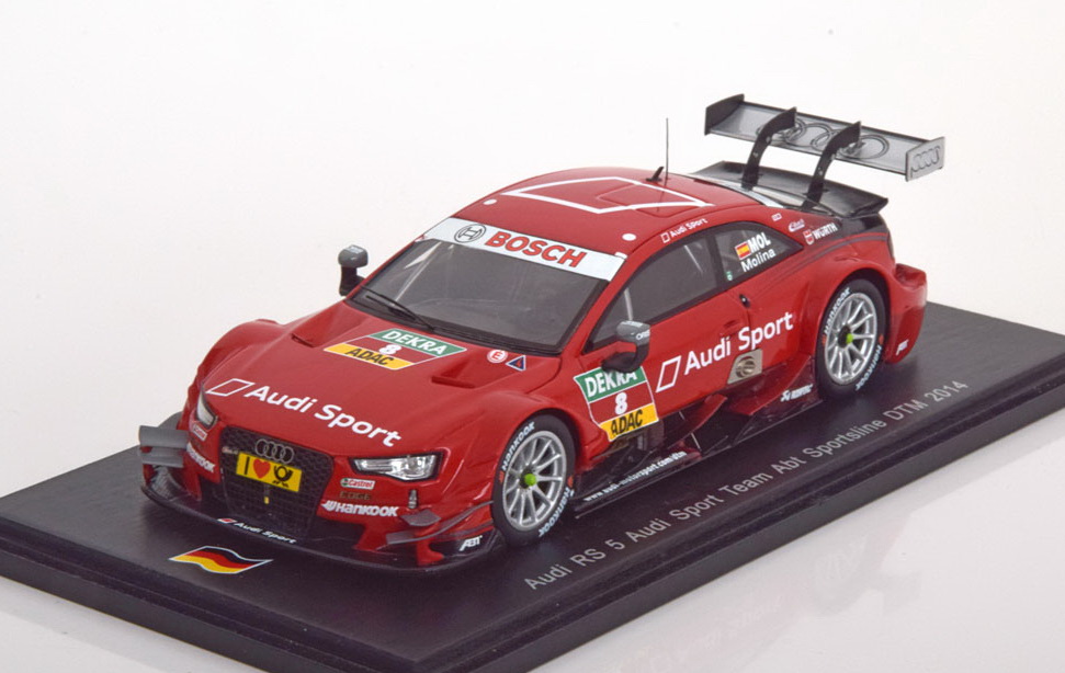 Модель 1:43 Audi RS 5 №8 DTM (Miguel Molina)