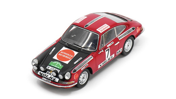 Porsche 911S N 7 Rally Bavaria 1970 W.Rohr - H.Marecek SG834 Модель 1:43