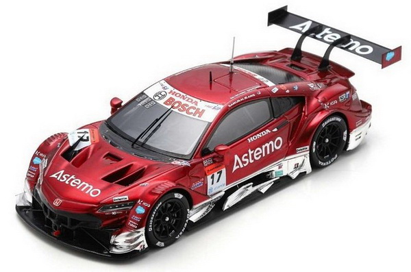 Модель 1:43 Honda - Nsx-Gt Team Astemo Real Racing N 17 Gt500 Class Super GT 2022 K.Tsukakoshi - N.Matsushita