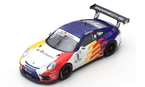 Porsche 911 GT3 Cup, №8, Dinamic Motorsport, Porsche Carrera Cup Italia, Monza, 2019, D.Bertonelli