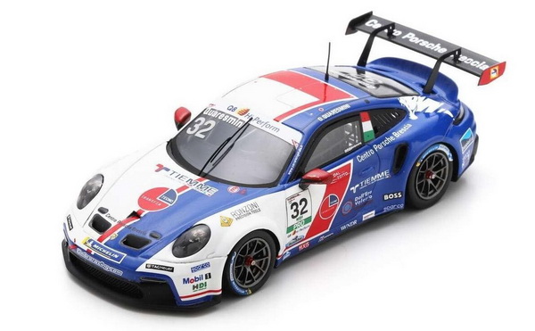 Модель 1:43 Porsche 911 991-2 GT3 №32 Team Ab Racing Champion Italy Porsche Carrera Cup (G.Quaresmini)