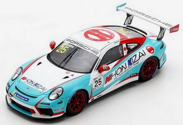 Porsche 911 GT3 Cup №25 Carrera Cup Japan Pro-Am Champion (Kiyoshi Uchiyama) (L.E.300pcs)